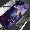 Mouse Pad XL Lockedge Large Gaming Accessories Computer Gamer Keyboard Pad Honkai Star Rail Acheron Mouse Mat Desk Mousepad 4