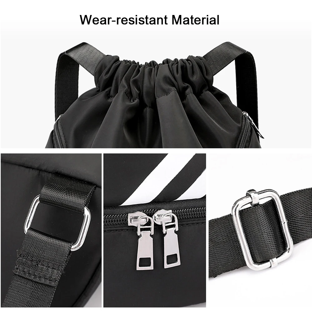 Outdoor Sports Balls Backpack Drawstring Bag Portable Oxford Cloth Basketball Football Organizing Bag Soccer Ball Storage,sports ball storage bag,sports ball bag