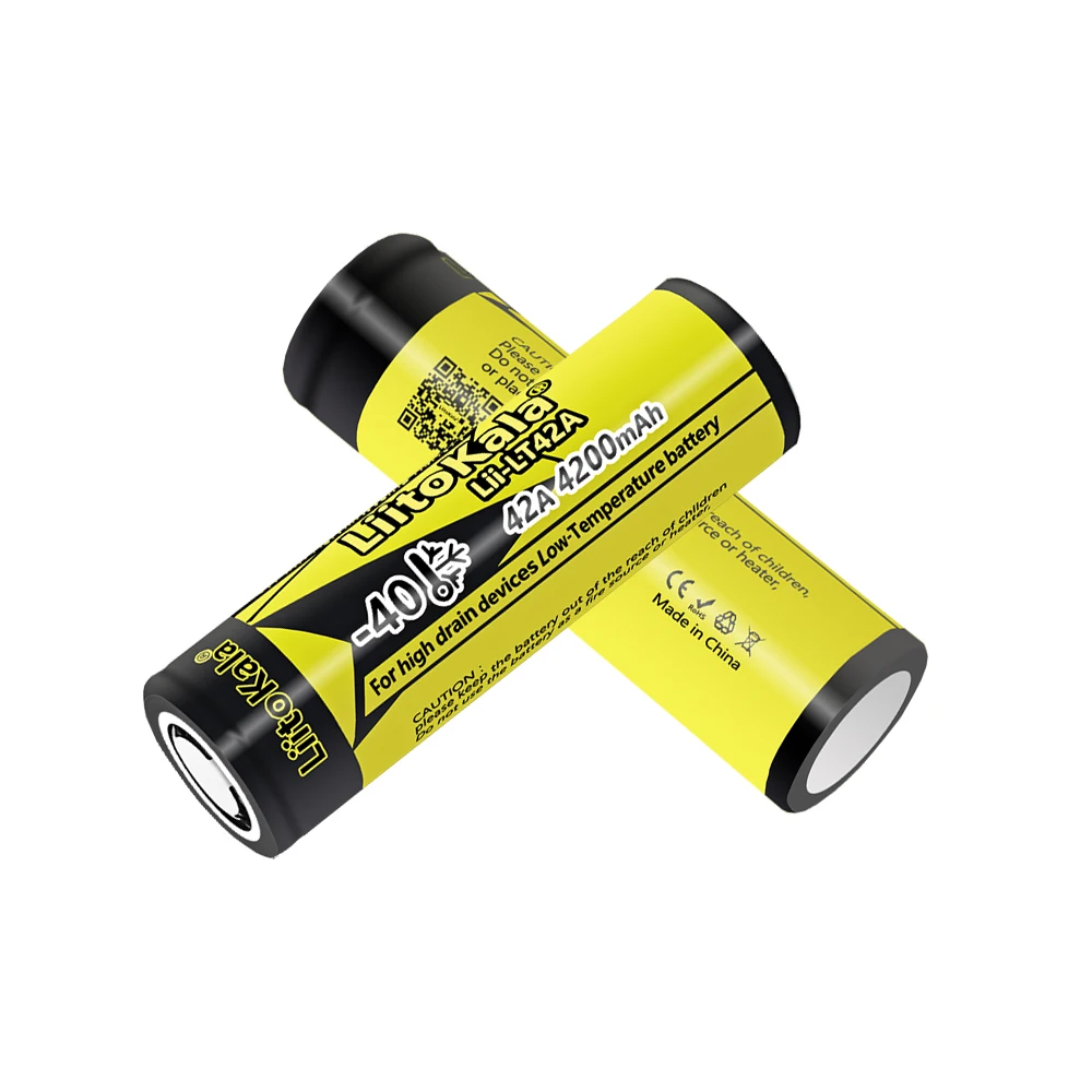 Liitokala-bateria Recarregável para Aparelhos de Alta Potência Lii-lt42a 21700 4200mah 3.7v 10c Descarga 116 Pcs - Image 6