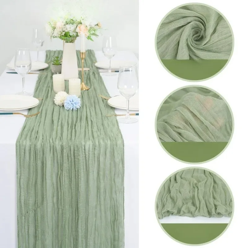 Translucent and Elegant Gauze Fabric Is Suitable for Spring Celebrations Easter Celebrations and Engagement Party Decorations