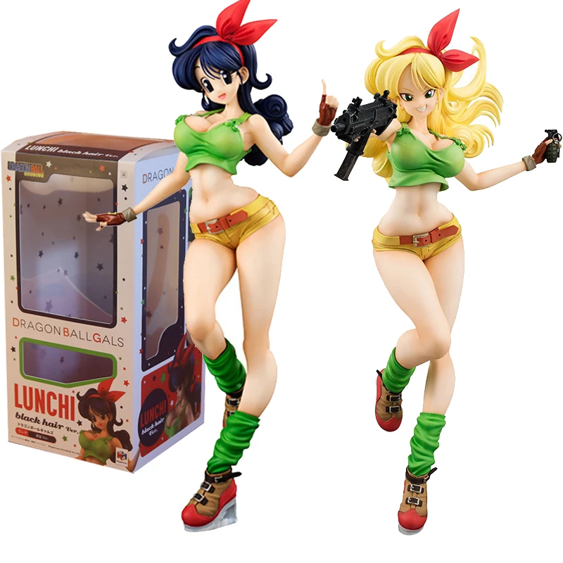 Dragon Ball Glitter & Glamours Lunchi Blond Hair Figure Lunch Black