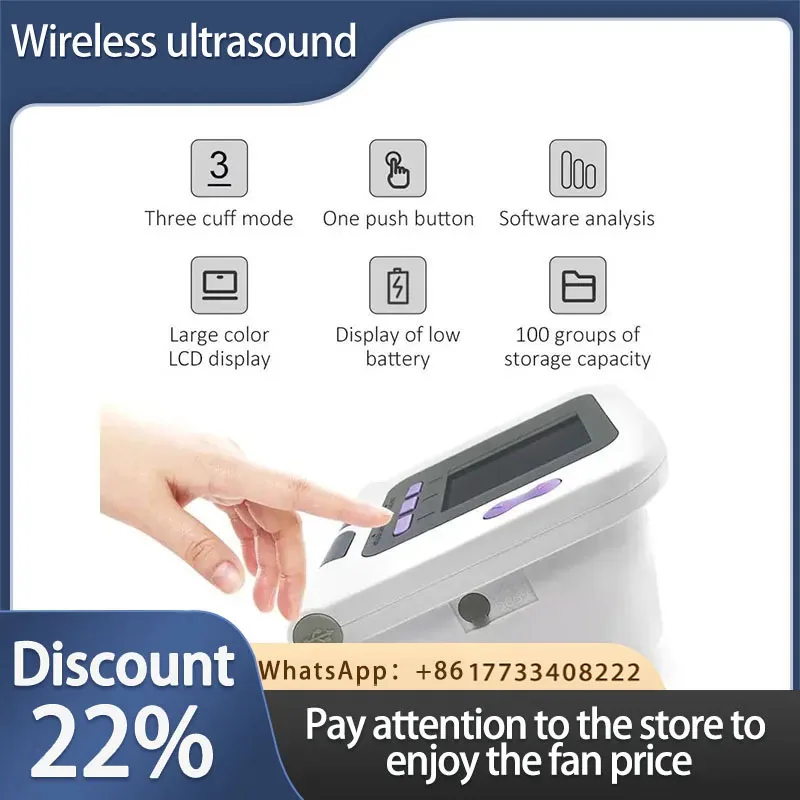 Blood Pressure Monitor Vet Animal Can Be Equipped With Blood Oxygen Function Probe Cuff