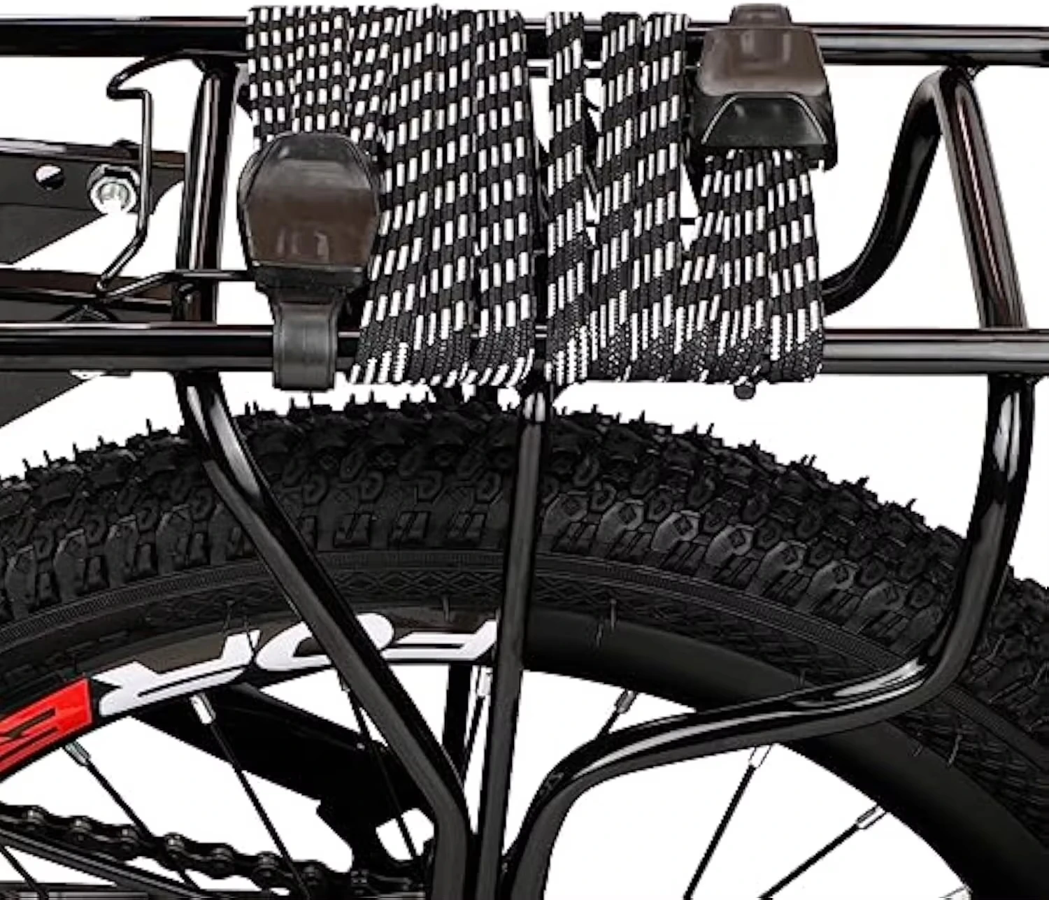 Adjustable Elastic Bike Luggage Straps with Hooks