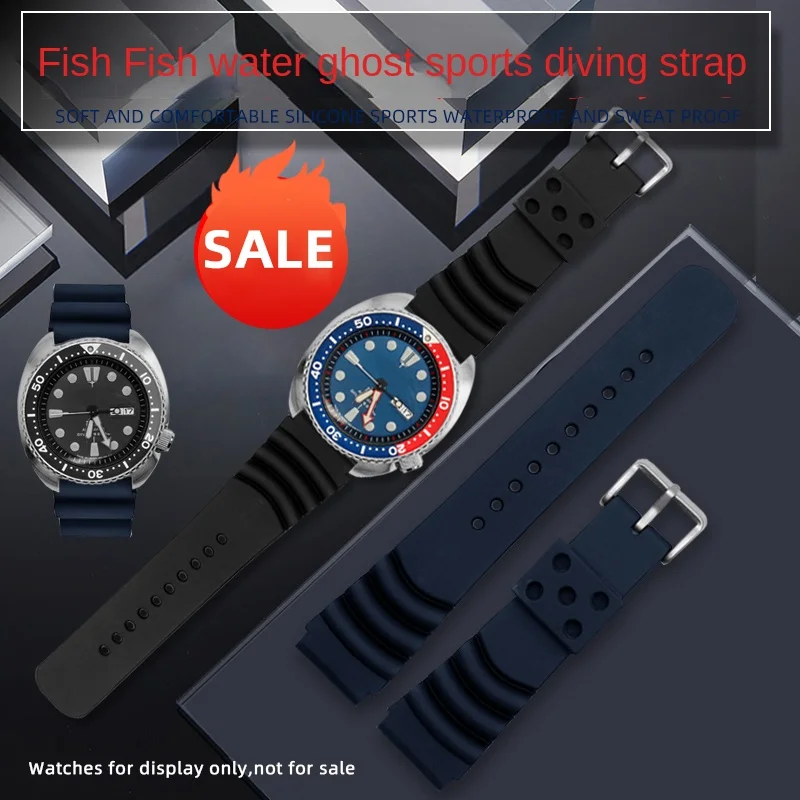 Per Cinturino In Silicone In Gomma Seiko 20Mm 22Mm Seiko 5 Srp601J1 Serie Prospex Cinturino Subacqueo Universale Da Uomo Muslimex Parti Seiko