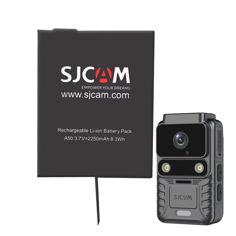 Batterie SJCAM A50 Li-ion Rechargeable 1000mAh - Autonomie Longue Durée