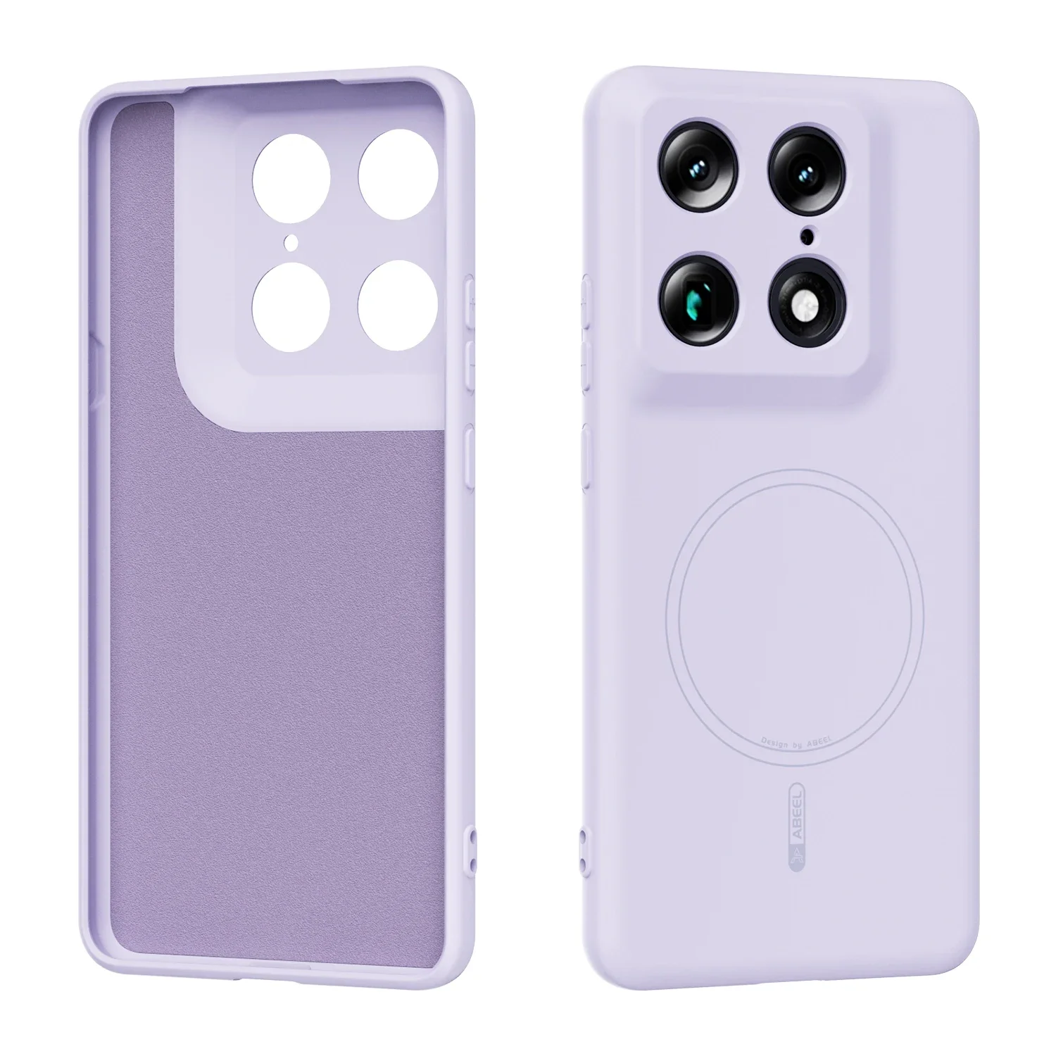 Luxury Liquid Silicone Back Cover Case - Premium Quality and Wireless Charging Support