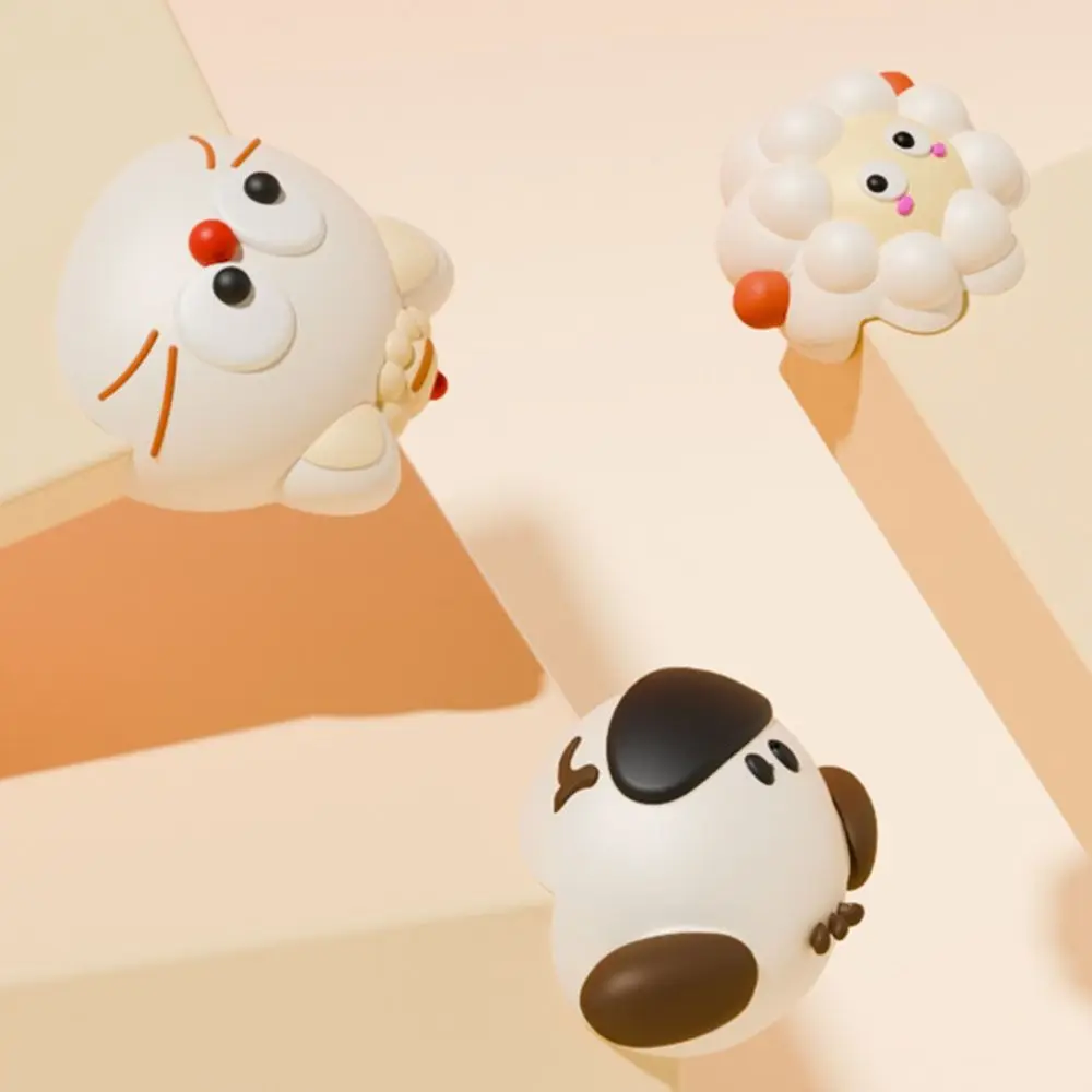 4PCS Cartoon Anti-collision Corner Strips Anti-collision Corner Lamb Table Protector Puppy Kitten