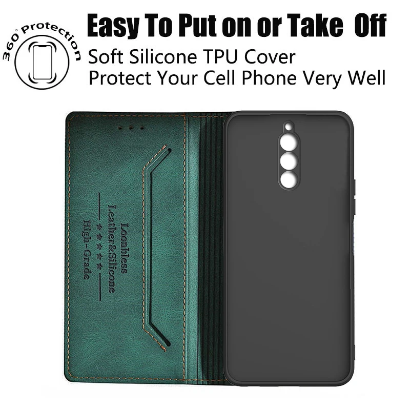 Luxurious Leather Flip Case