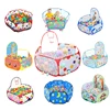 Play Tent Cartoon Ball Pit Pool Portable Foldable Children Outdoor Indoor Sports Educational Toy With Basket For Kids 1