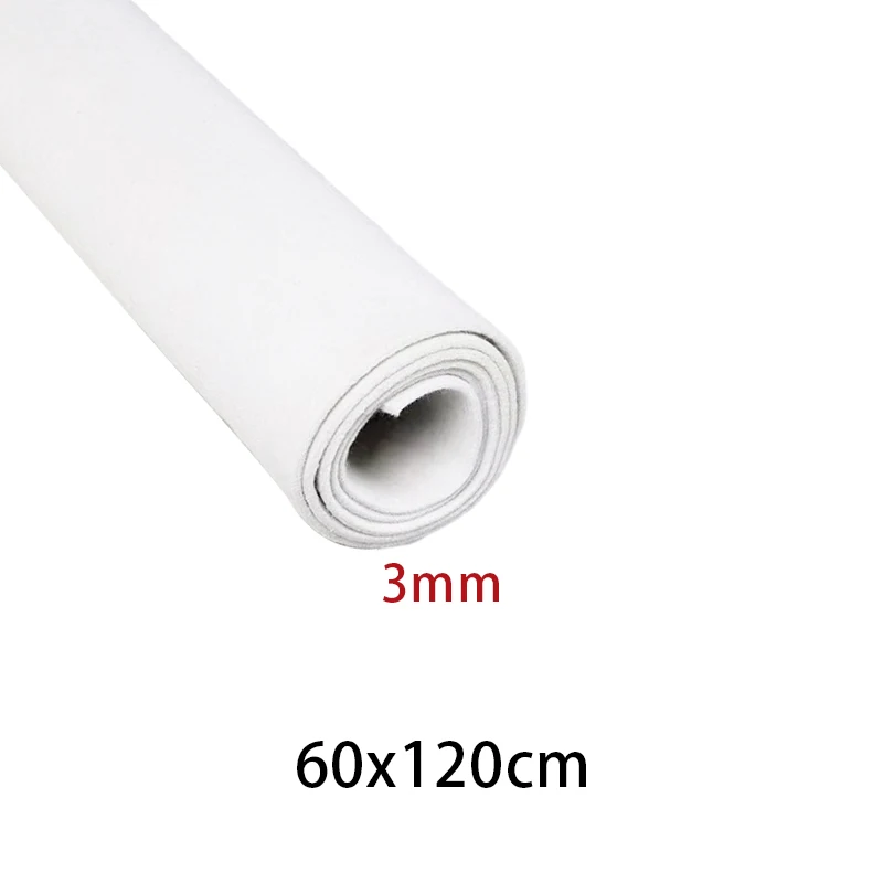 3mm/5mm Thickened Soft Chinese Calligraphy Painting Felt Pad Wool Felt Pad Portable Beginner Table Felt Mat Writing Accessories 4