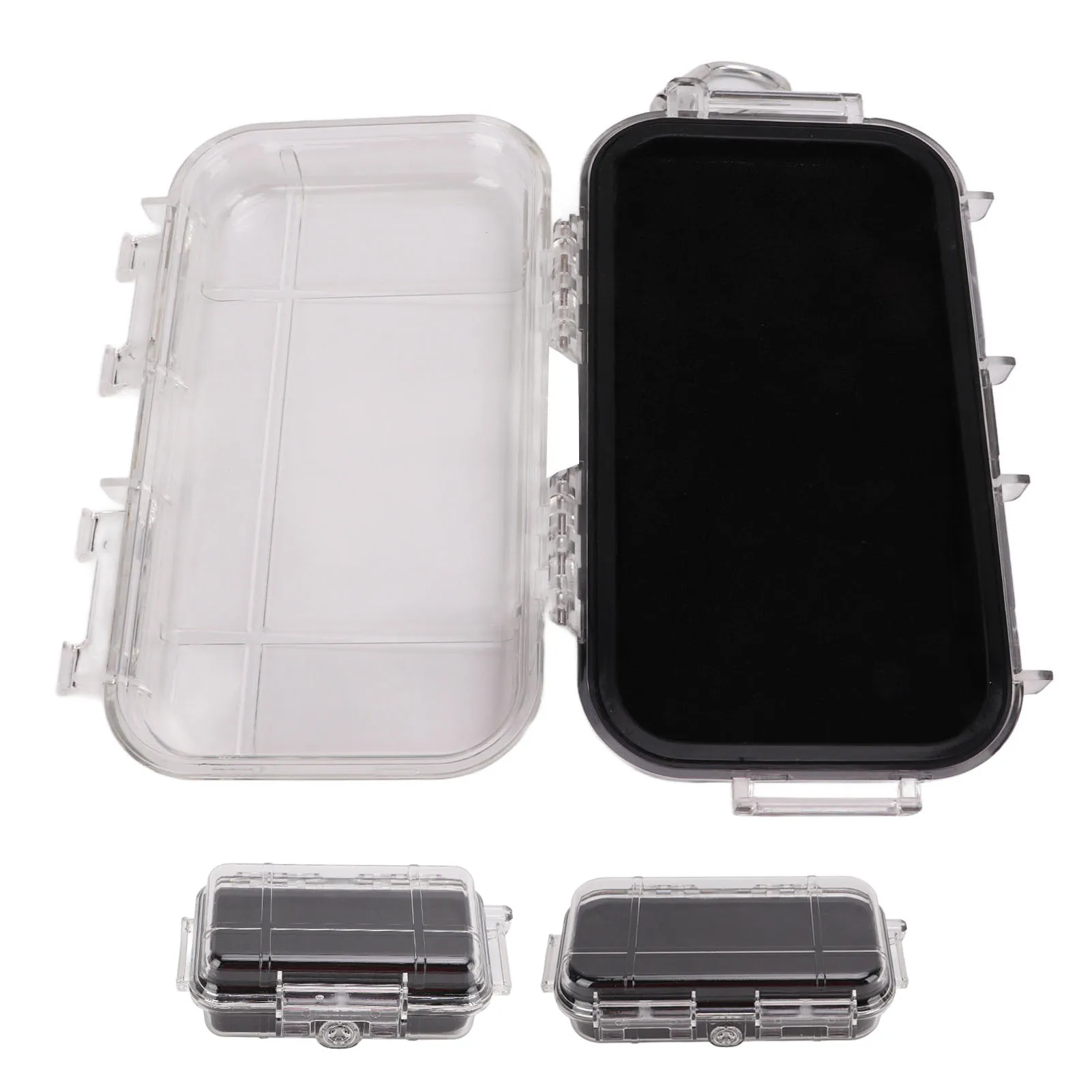 Outdoor Waterproof Storage Case Anti Skid Pad Plastic Shockproof Box Shock Absorption Liner for Outdoor for Camping