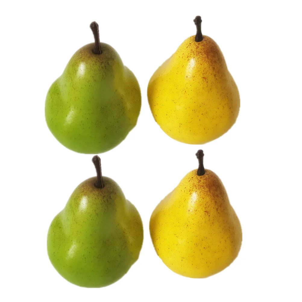 Simulation Pear Artificial Fruit Model Photography Props Lightweight Foam Material Shop Window Adornment Festive artificial fruits and vegetables