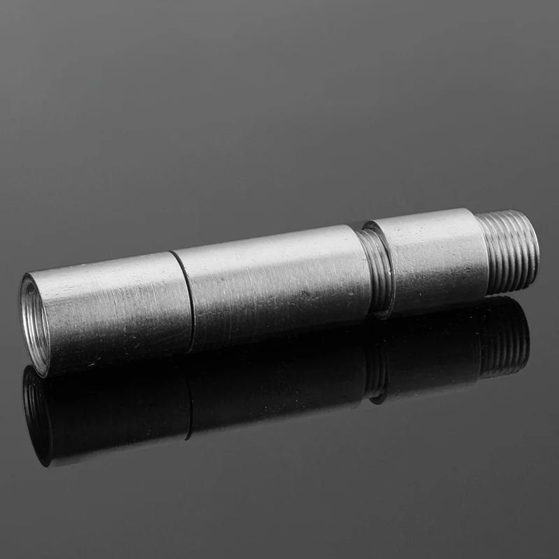 Pipe Fitting 1/8" 1/4" 3/8" 1/2" 3/4" 1" 1.2" 1.5" 2" Male x Female Thread Extension Tube L=3-50cm 304 Stainless Steel Fitting Connector hose pipe fitting water pipe fitting