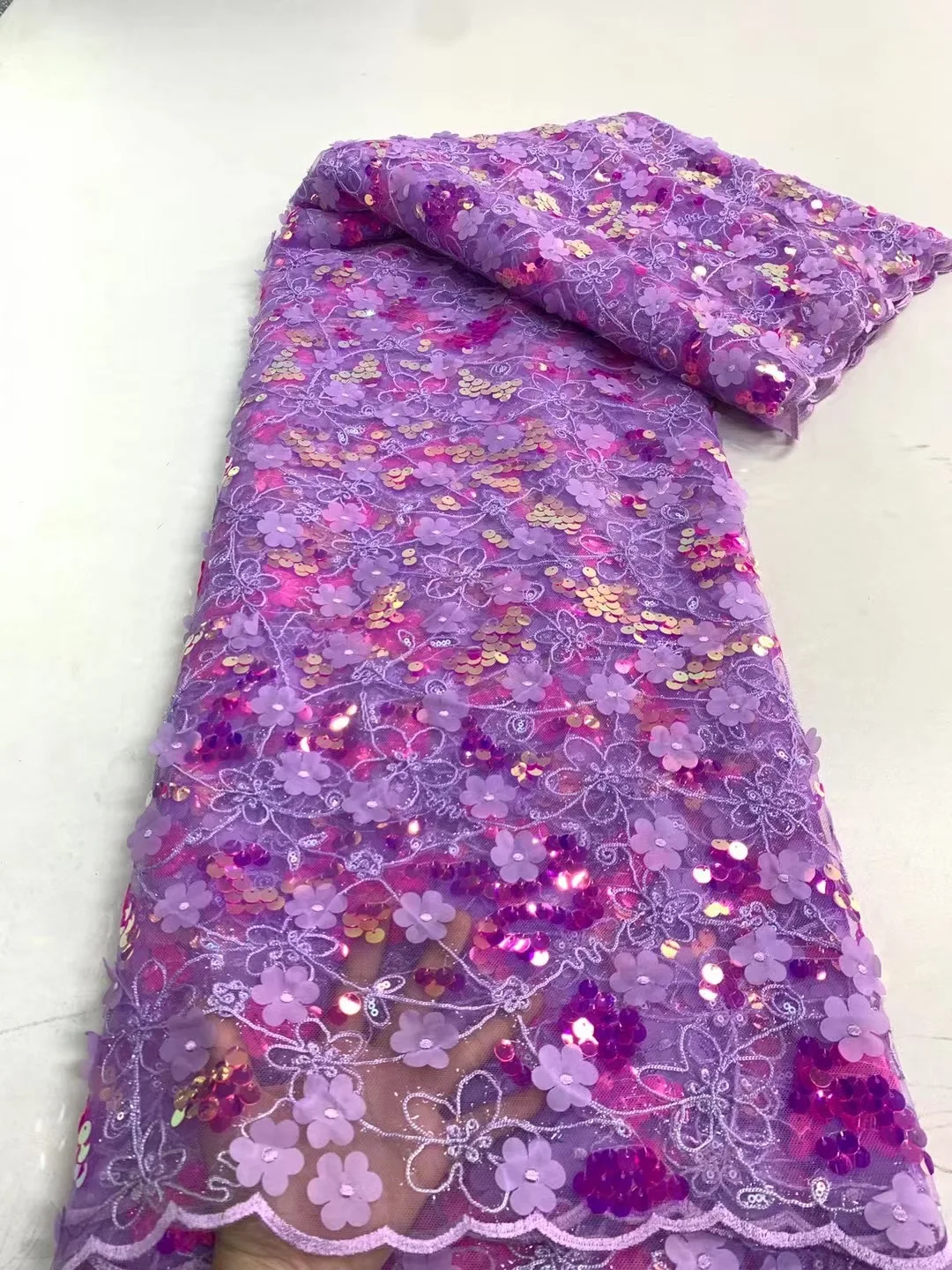 

5 ярдов, Африканское кружево, 2022, Высококачественная Роскошная блестящая сетка с вышивкой, Тюлевая ткань, французское для свадебных платьев, вышивка