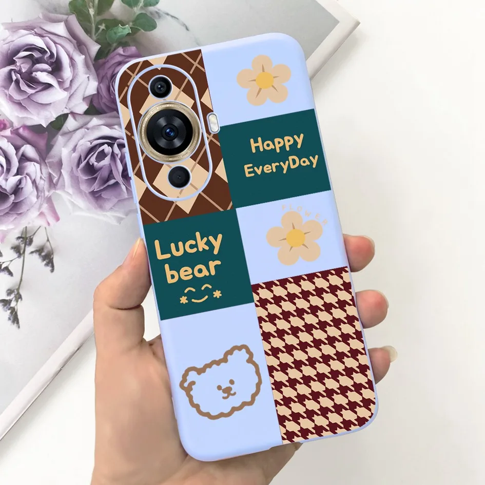Stylish Fashion Pattern Soft Silicone Phone Case for Huawei Nova 11 Series