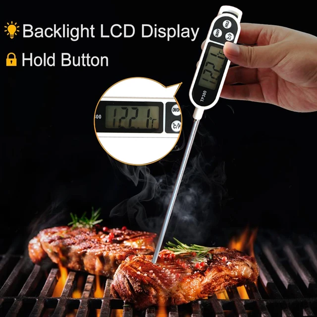 New Hot Sale Meat Thermometer Kitchen Digital Cooking Water Milk Food Probe  Electronic BBQ Cooking Tools Temperature Gauge Tool - AliExpress