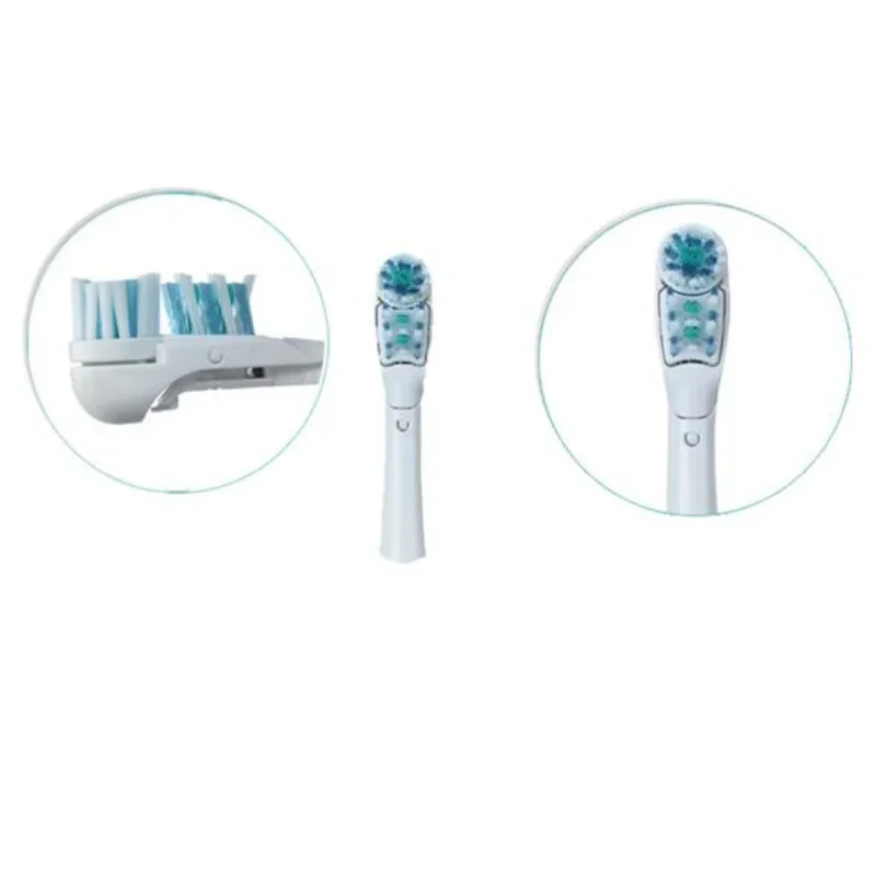Toothbrush Head Replaceable Compatible for Oral B Dual Clean Cross Action Electric Toothbrush Gum Care 4 Heads=1 Pack