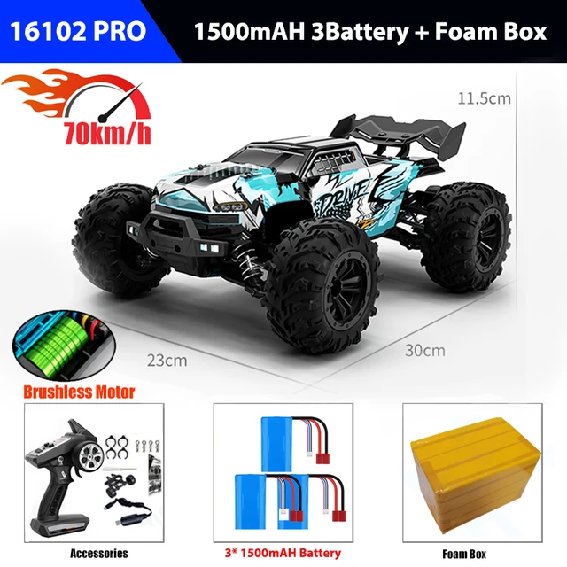 Rc Car 50mphhigh-speed 70km/h Rc Drift Car 16101pro/16102pro - 2.4g 4x4 Off -road Racing Toy