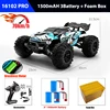 1/16 RC Car 4x4 Remote Control Cart 16101PRO/16102PRO Brushless 70KM/H 2.4G Electric High Speed Off-Road Drift Toys for Children 1