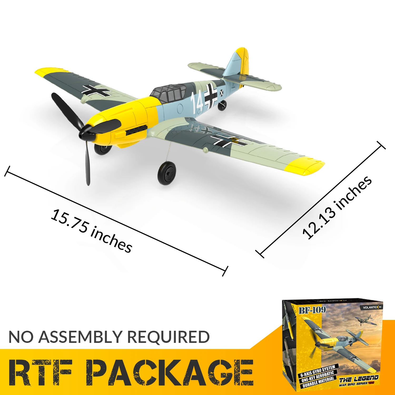 Avion RC EPP 2.4GHz 4CH sa baterijom 400mAh - Daljinski upravljani jedrilica