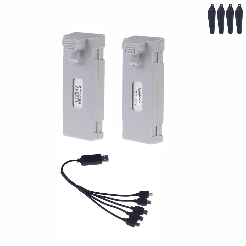ตัวเลือกสินค้า แบตเตอรี่โดรน 3.7V 6500mAh สำหรับ E88 E99 P1 และอื่นๆ