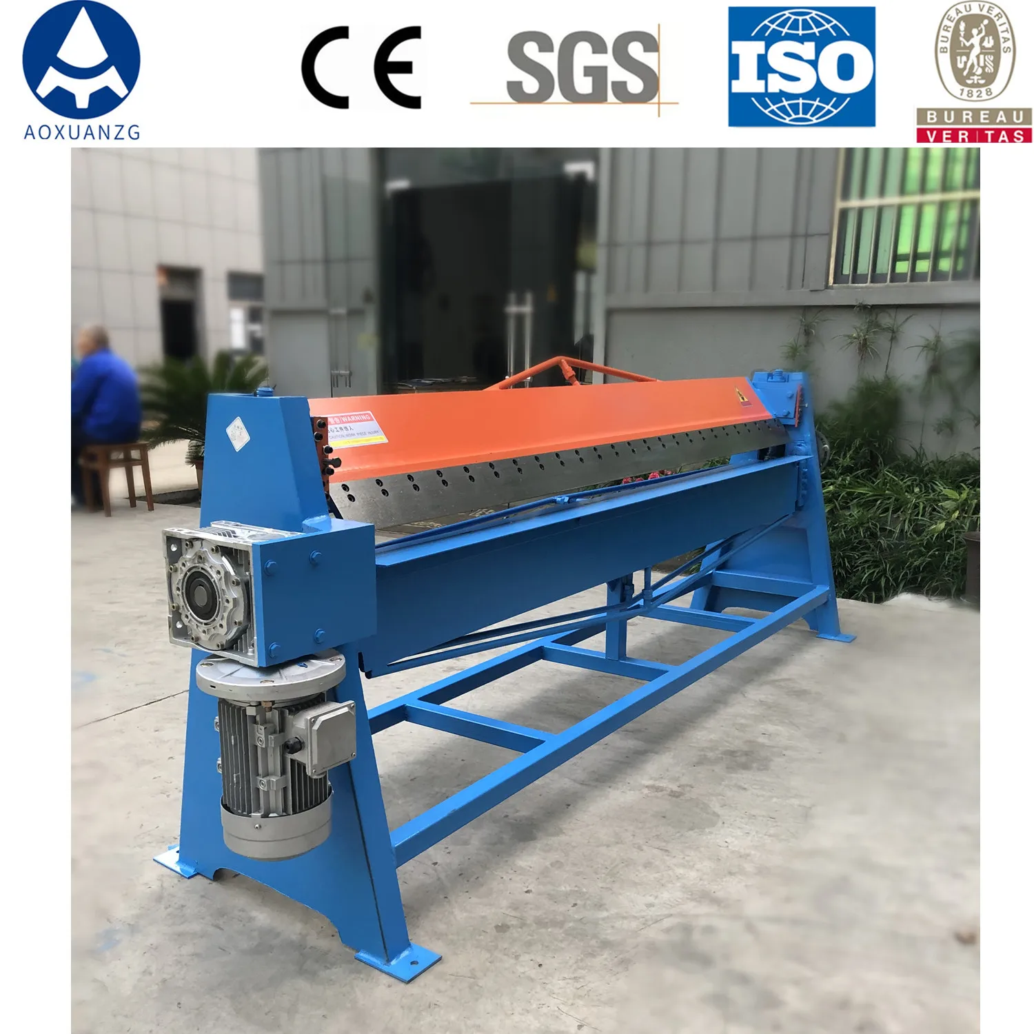 China magnetic metal sheet steel plate folding machine and bending