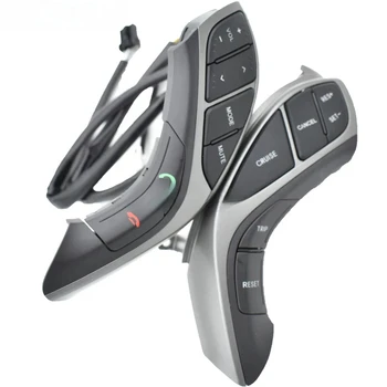 Per Hyundai Elantra 2012 2013 2014 2015 I30 Audio Telefono Bluetooth Cruise Control Interruttori per auto Pulsante volante automatico
