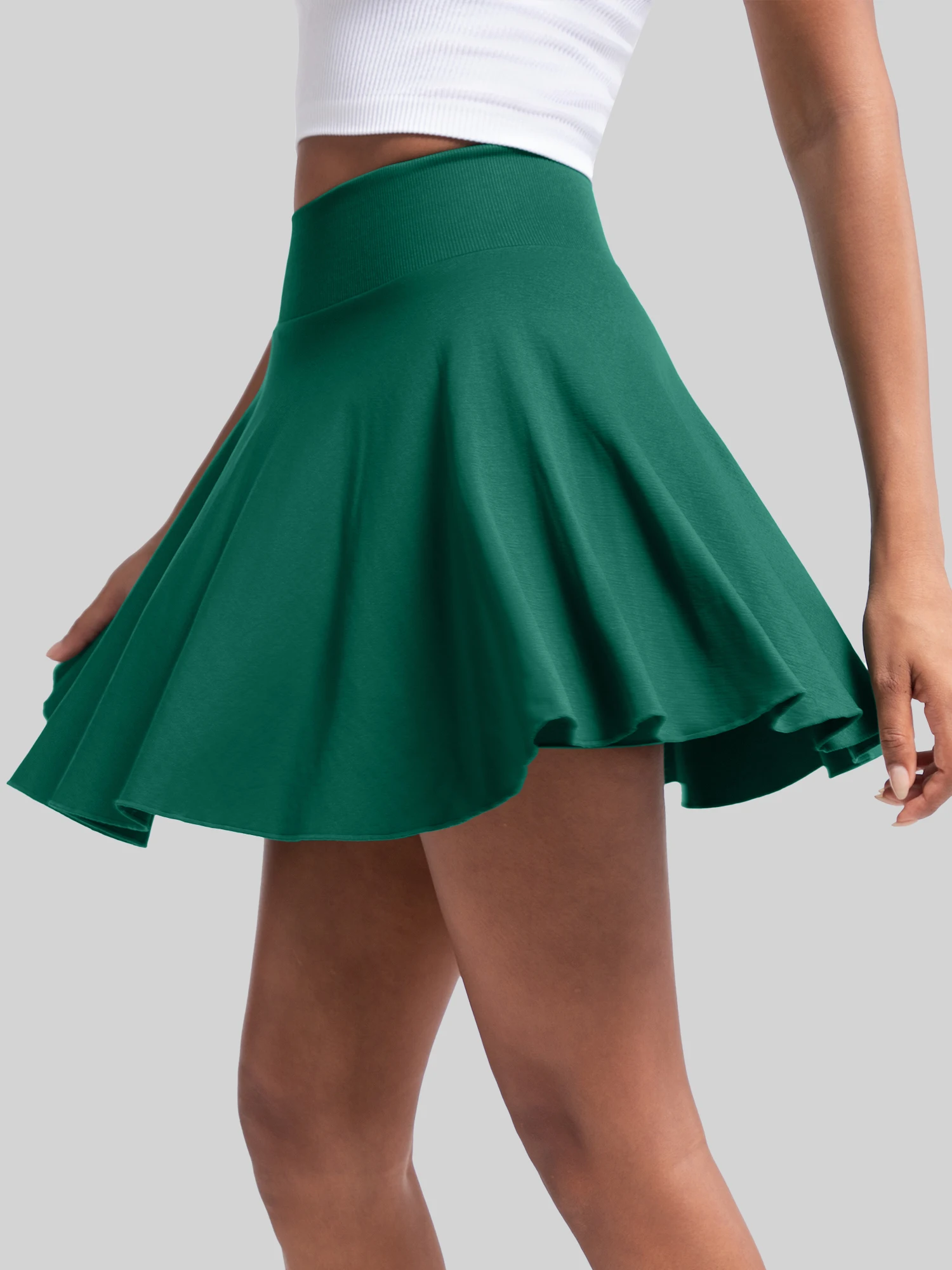 High Waist Tennis Skirt Sport Skort, Badminton Fitness Gear, Built-in Shorts Design, For Tennis Lessons Club Training 4 Sea116cdc2f6c41e1ba77303a692ce136Y