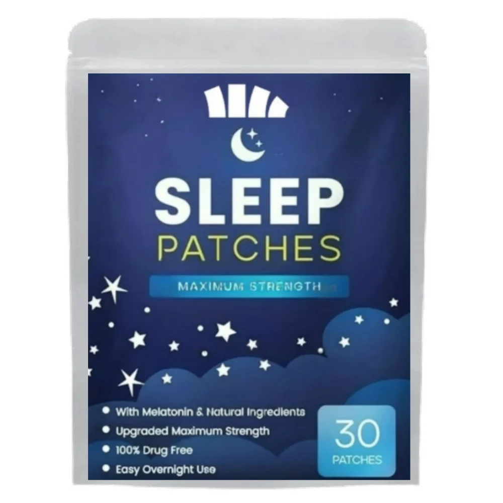 30 パッチ大人用睡眠パッチ男性と女性のための超強度睡眠サポートパッチすべてを改善