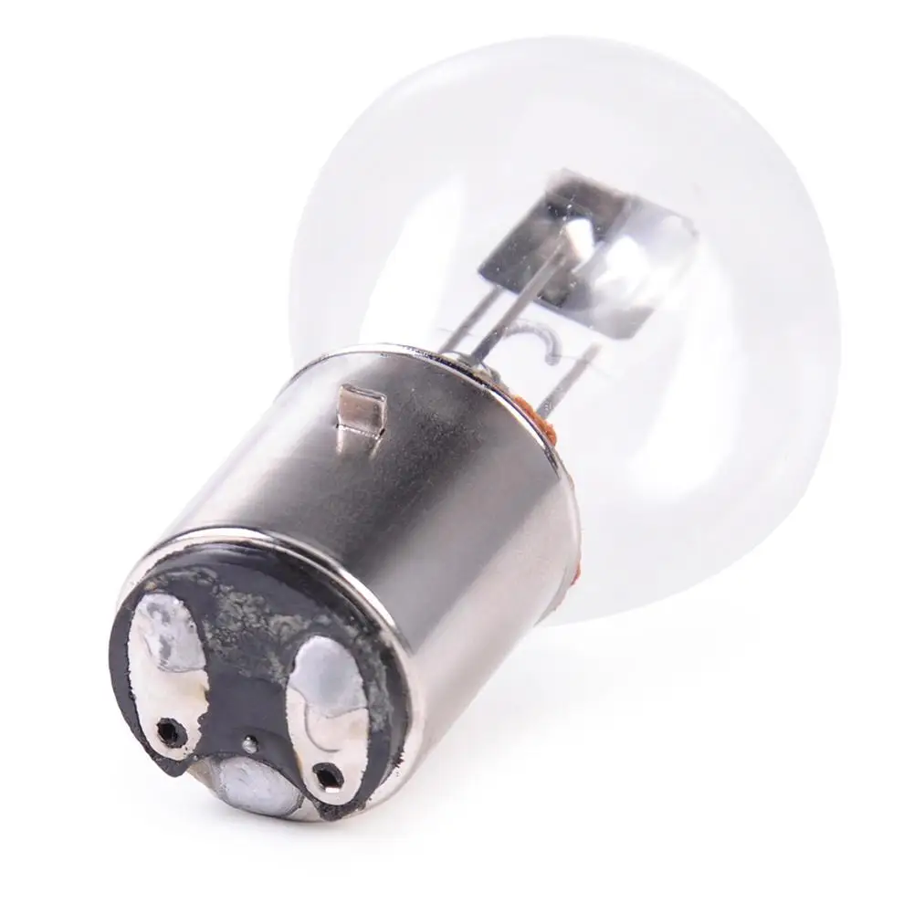 LED Bulbs BA20D 12V 35/35W Halogen Headlight Singal Lamp Bulb Amber motorcycle led lights 1/3/10pcs For Motorcycle ATV Moped Scooter