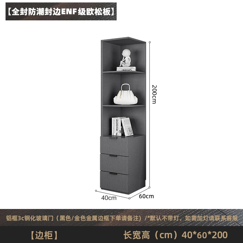 ארון תצוגה מראה ארון בגדים תכשיטים דלת חסכון במקום ארון ילדים ארון שינה אחסון גרדה רופא רהיטים מקוריים