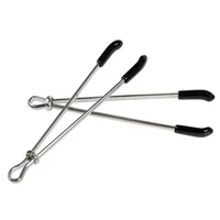 1 Paar Edelstahl-Metall-Nippelklemmen, Brustklammern, BDSM-Fesseln, Spiele für Erwachsene, Spielzeug für Paare, Flirt-Sexspielzeug für Frauen 5