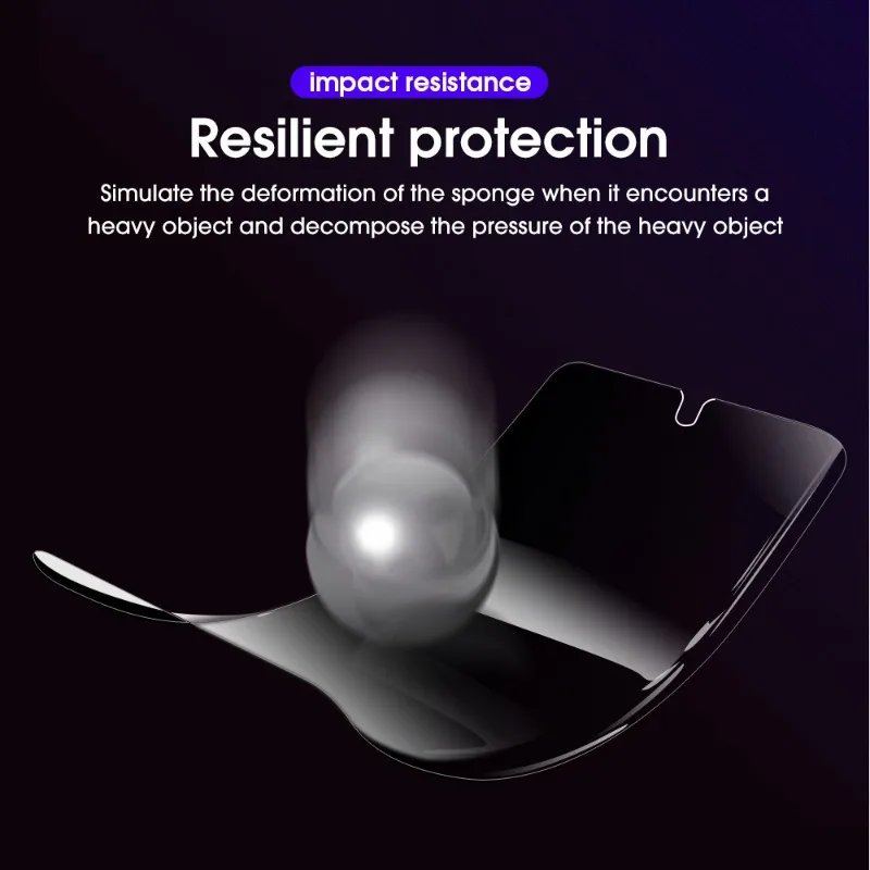 Hydrogel Screen Protector Set - Premium Soft TPU Anti-Scratch Protective Films