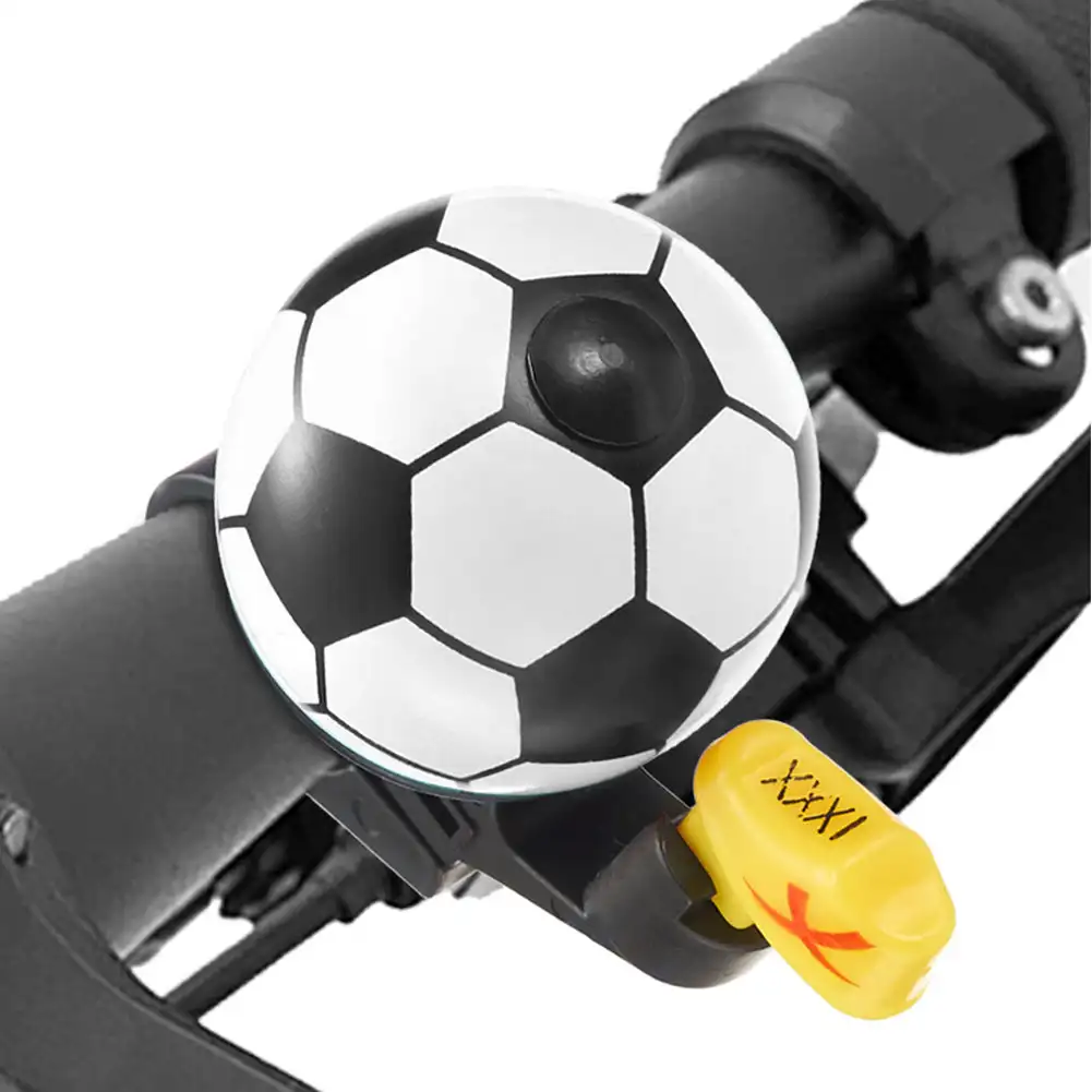 Bicycle Small Bell Cartoon Football Cycling Bells for Lovely Kids Handlebar Bell Bike Ride Mini Bell Alarm Bicycle Accessories