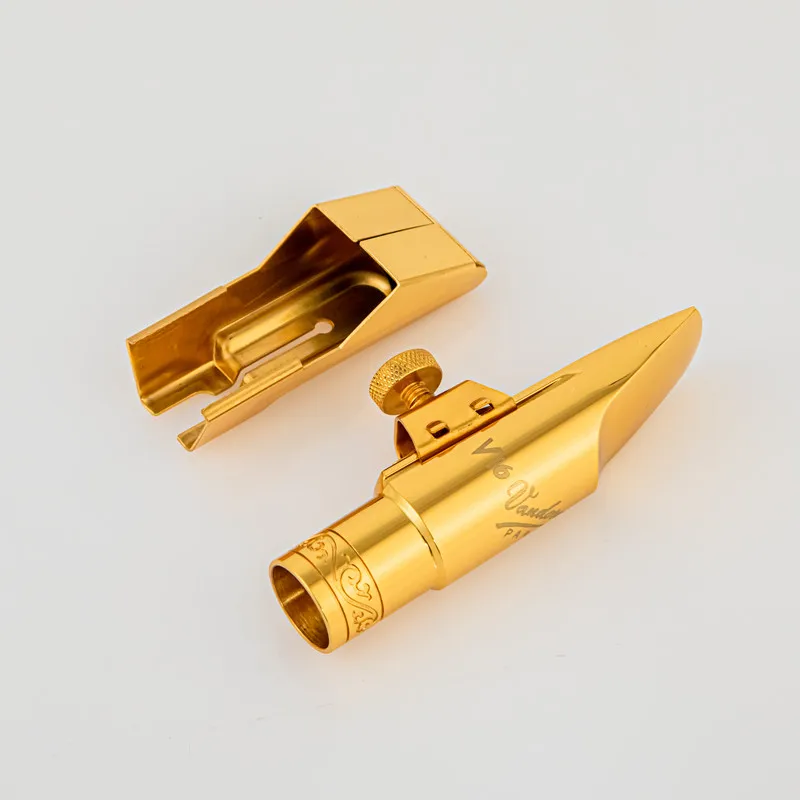 Professional Tenor Soprano Alto Saxophone Metal Mouthpiece Gold Plating Size 5 6 7 8 Accessories saxophone accessories,saxophone mouthpiece
