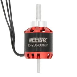 High-Performance Outrunner Brushless Motor with 80A ESC for RC FPV Drones and Fixed-Wing Aircraft (800KV motor only)