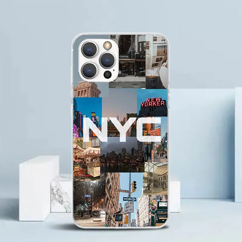 NYC New York City Soft TPU Phone Case - Air Cushion Design