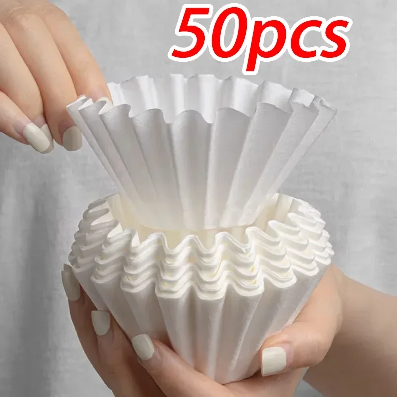 V60 Coffee Filter Paper - 155mm - 50/100 Pcs - أور...