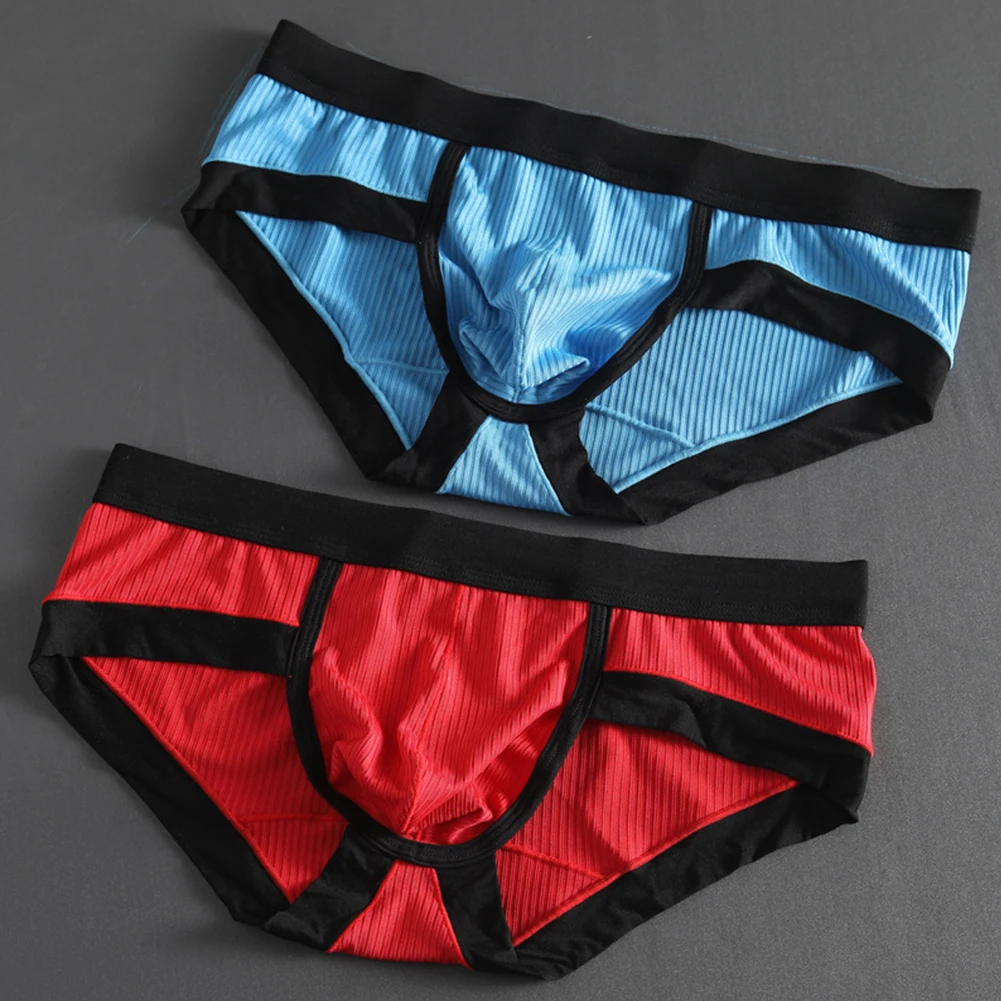 

Men Sexy Briefs Micro Convex Pouch Underpants Panties Low Rise Bulge Pouch Underwear Youth Shorts Lingerie Мужские Трусы