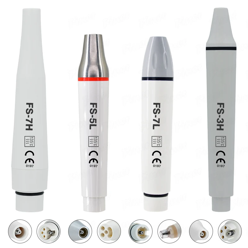 Dental Ultrasonic Scaler Handpiece Ultrasound Dental Scaling LED NON-LED Handle 5L/3H/7L/3H for SATELEC DTE WOODPECKER EMS