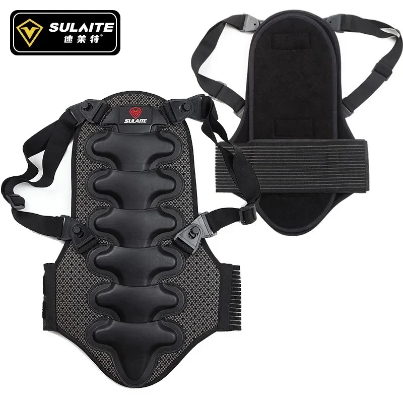 Motorcycle Back Protector Motorbike Racing Skiing Riding Skating Anti-fall Vest Protective Gears Armor Protecting The Spine motorcycle back protector motorcycle armor motorcycle body armor motorcycle armor vest