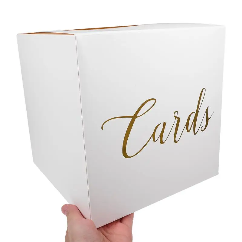 Wedding Card Box Envelope Money Card Receiving Box For Wedding Reception Graduation Birthday Party Baby Shower