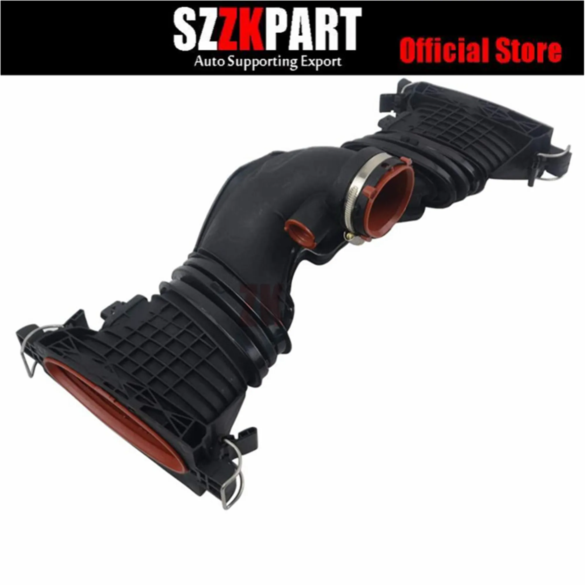 4 Pins Engine Air Intake Duct With Air Mass Sensor For MercedesBenz