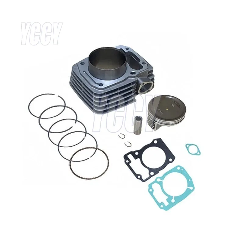 YCCY 오토바이 70MM 알루미늄 피스톤 실린더 키트 (혼다 SDH150 CBX150 WH150 CBF 150 XR150 XR 150 CBF150 CRF150F KTT 150 용)