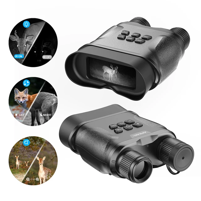 APEXEL Night Vision Binoculars 12X Digital Optical Hunting Night Vision Goggles Binocular Zoom