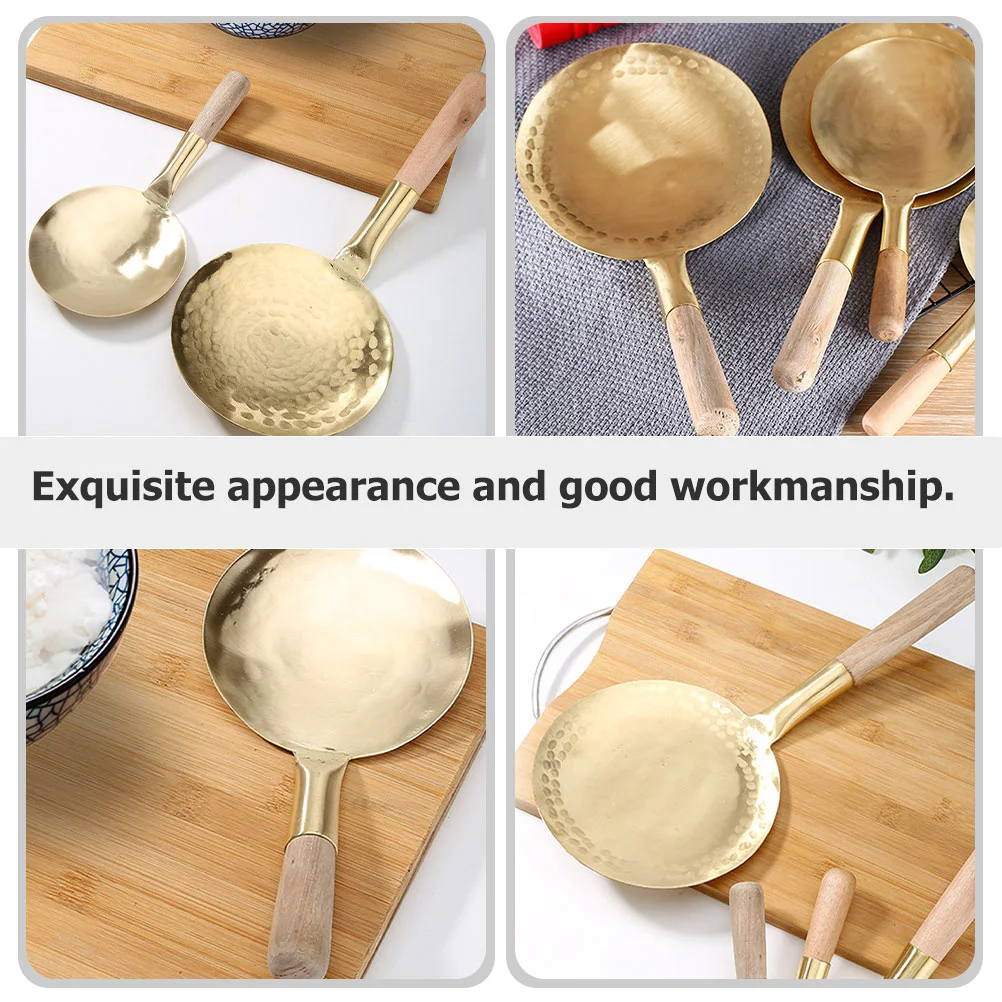 Tofu Brain Food Spoons Cooking Scoops for Kitchen