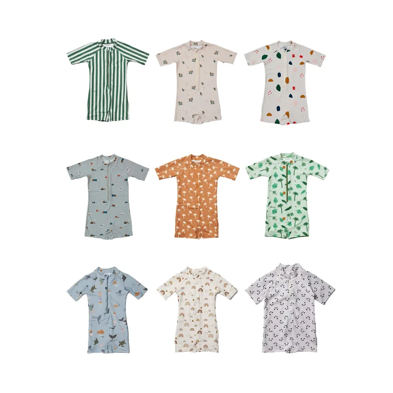 Costume Da Bagno Per Bambini Ins Cartoon Costumi Da Bagno Interi Costumi Da Bagno Per La Protezione Solare Ad Asciugatura Rapida Da Ragazzo Costumi Da