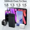 Portable Charger Power Bank 10000mAh, PD 22.5W Battery Pack, Slim Design, 3 Outputs, 2 Input. 6