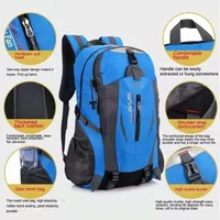 Quality Nylon Waterproof Travel Backpacks Men Climbing Travel Bags Hiking Backpack Outdoor Sport School Bag Men Backpack Women 2