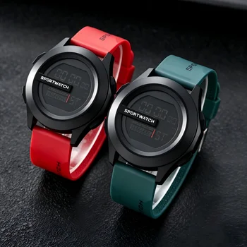 Electronic Watch for Men Military LED Digital Watch Stopwatch Luminous Date Week Waterproof Men's Clock Sports Wristwatch 1